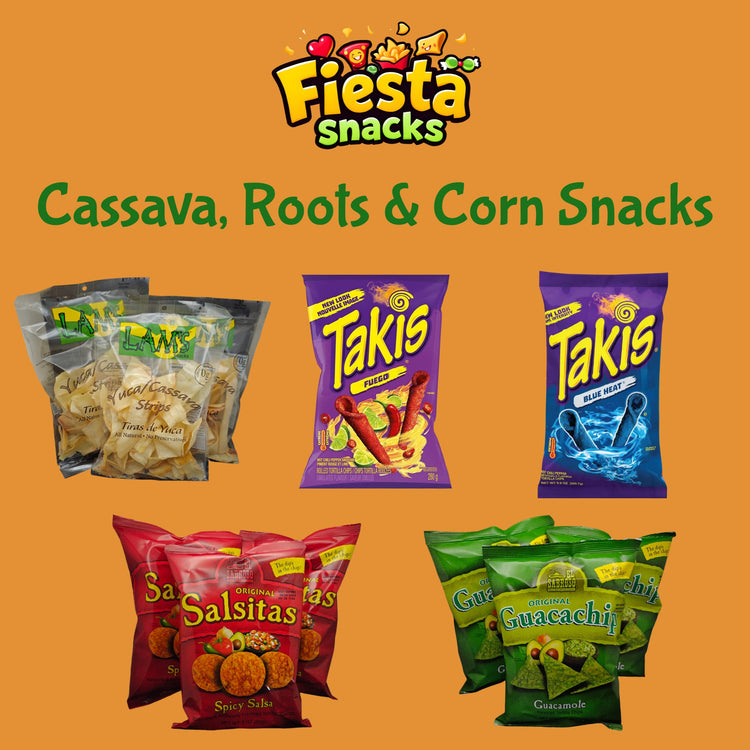Cassava, Roots & Corn Snacks